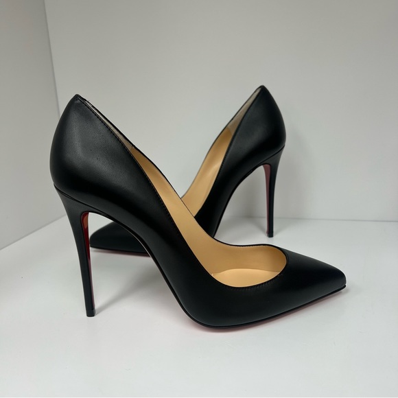 Christian Louboutin Pigalle Plato 100 Patent Leather Pumps - Picture 8 of 15